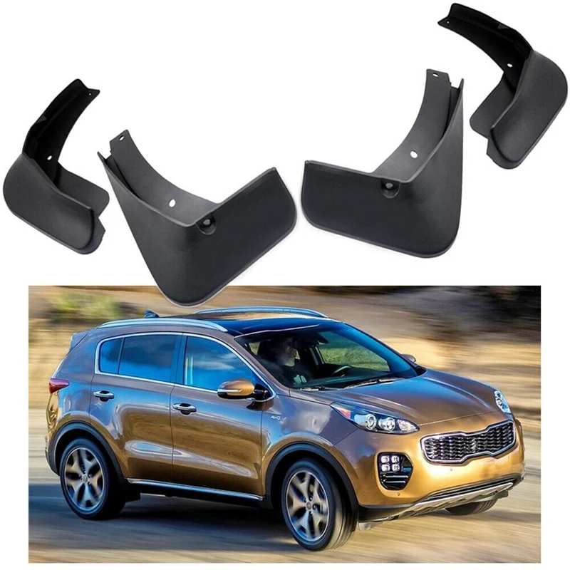 Брызговики для KIA Sportage 2016-2021 | Автомобили и мотоциклы
