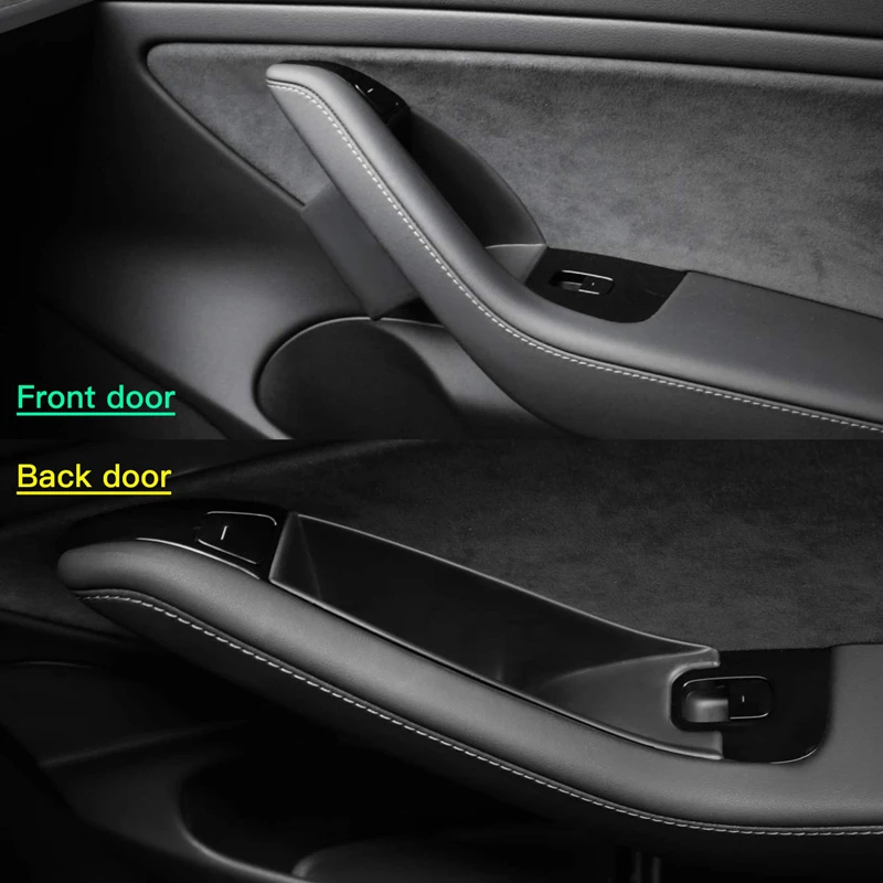 Для Tesla Model 3 коробка для хранения пассажиров лоток Органайзер ручка карманные