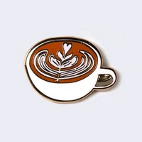new luminous oil brooch badge popular coffee badge jewelry coat hat backpack accessories brooches