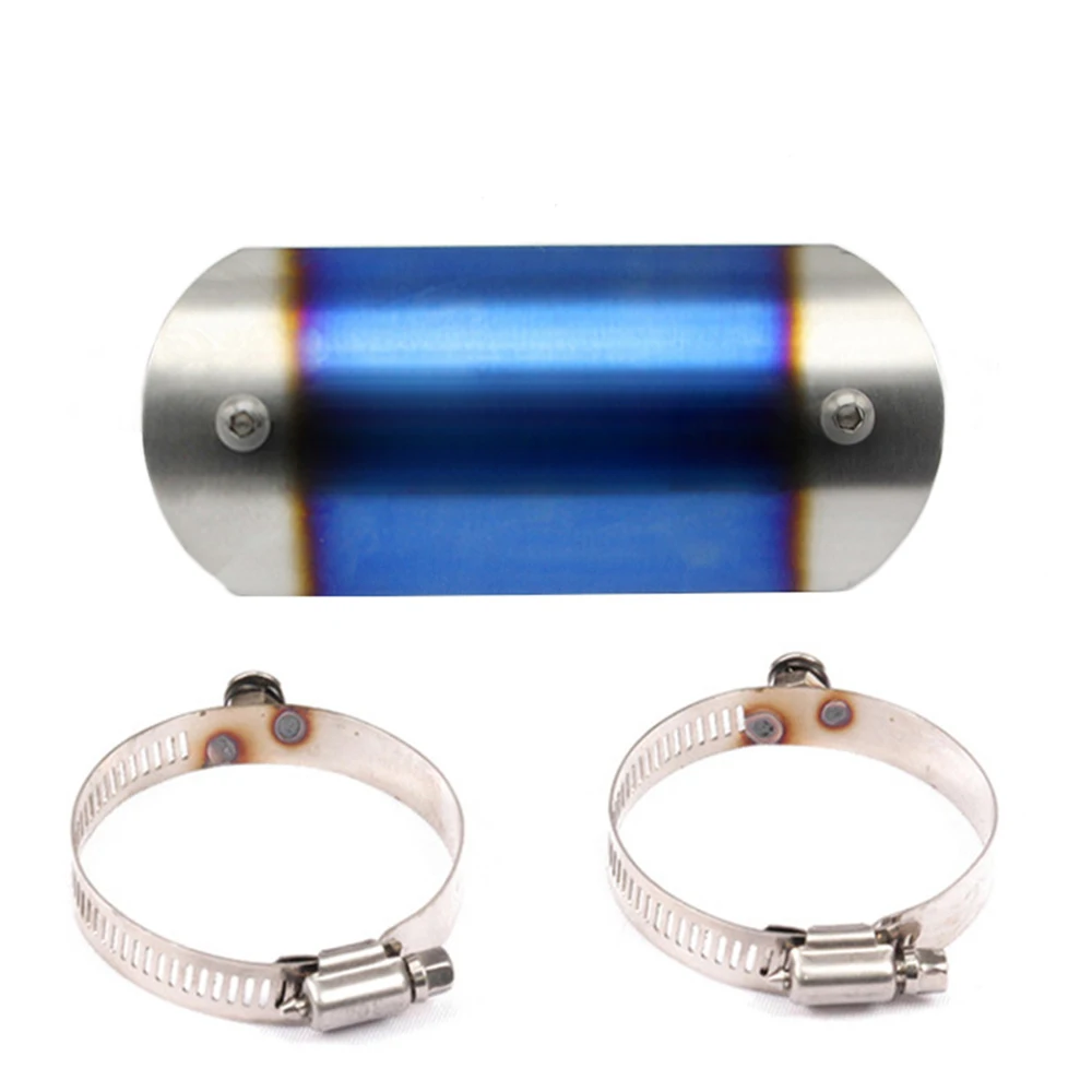 Универсальный глушитель выхлопной трубы мотоцикла защитная крышка средней для