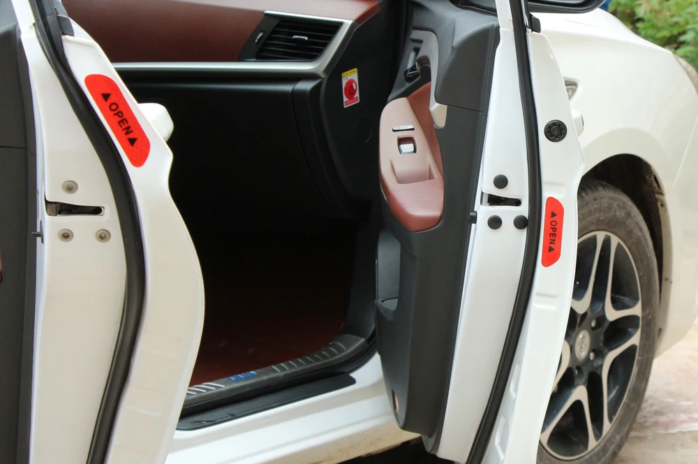 Предупредительный знак ночной безопасности дверные наклейки для mini cooper bmw f30 ford