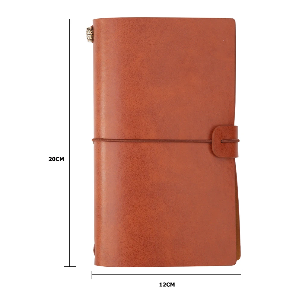 

PU Leather Loose-leaf Notebooks Retro Vintage String Sketchbook Stationery Gift Supply for Schools Children Presents