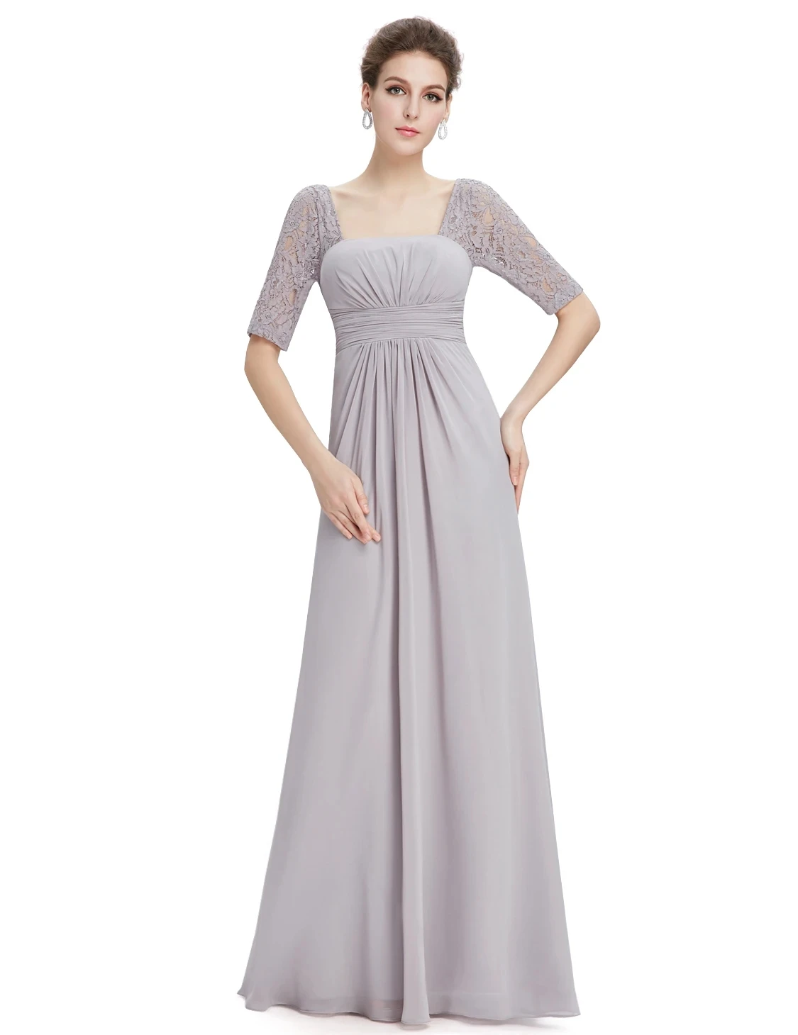 

Ever Pretty Deep V-neck Shoulders Long Evening Dress EP08038 Vestidos De Gala