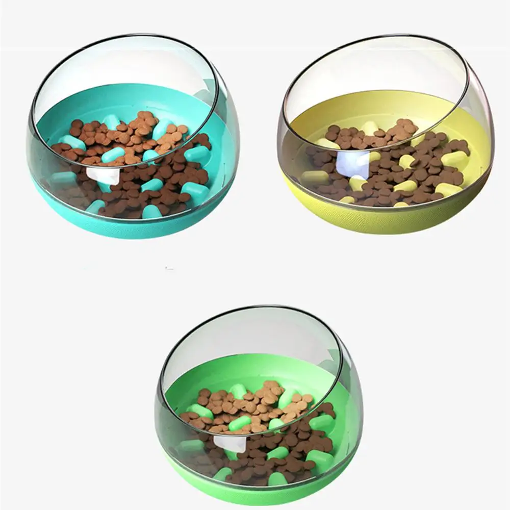 Неваляшка-Кормушка для собак портативная миска еды защита от удушья кормление