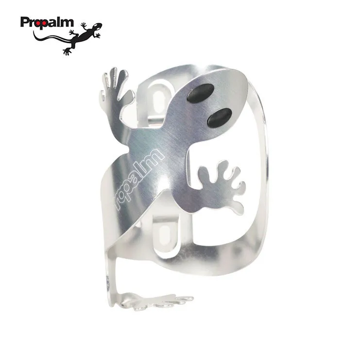 Светло-серый Propalm Gecko Cycle бутылка из сплава держатель для MTB велосипедные гонки на дорогах мужская сумка держатель клетки Велосипедное оборудование - Цвет: Светло-серый