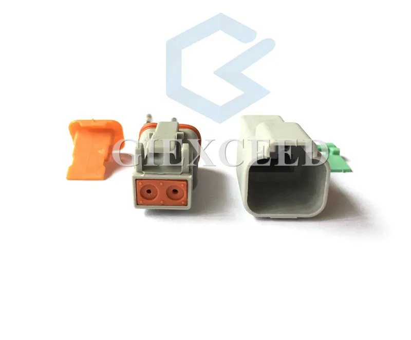 2 Sets Pin DT04-2P AT04-2P DT06-2S AT06-2S DT Series Waterprooof Auto Plug Car Connector For Deutsch | Автомобили и мотоциклы