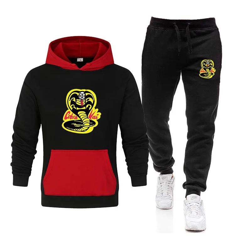 

Between Us Youth Hoodie Cobra Print Spring and Autumn New Sweatshirt Men's Hooded Sweatshirt Men's Oversized Street Suit