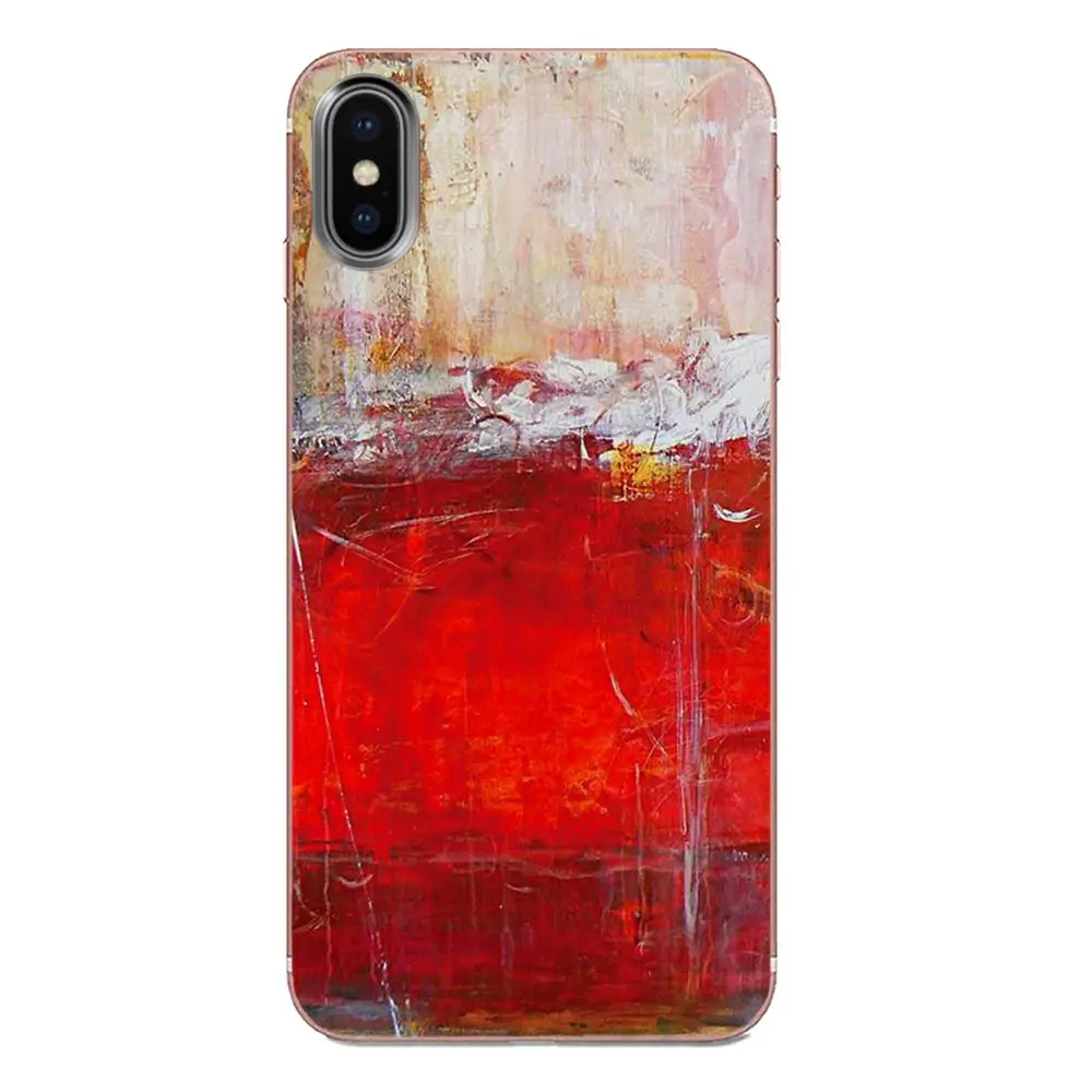 Abstract Oil Painting Summer Feeling For Samsung Galaxy Note 8 9 10 Pro S4 S5 S6 S7 S8 S9 S10 S11 S11E S20 Edge Plus Ultra images - 6