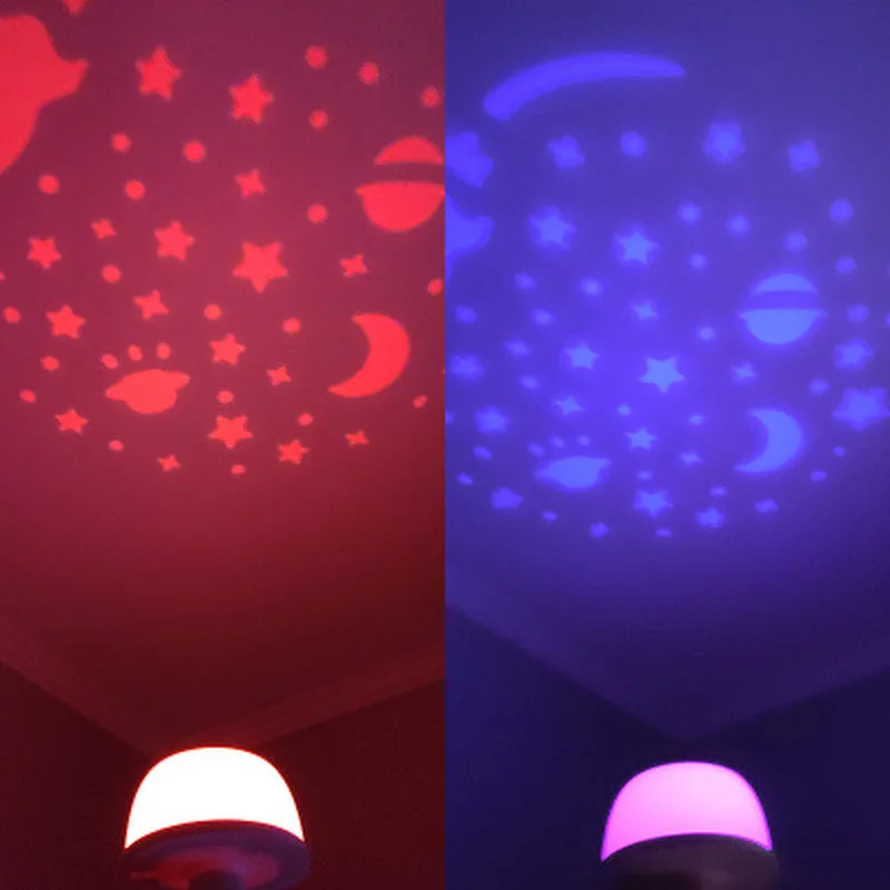 

New portable star projector lamp USB timing romantic bedside atmosphere night light fun projection children with sleeping lights