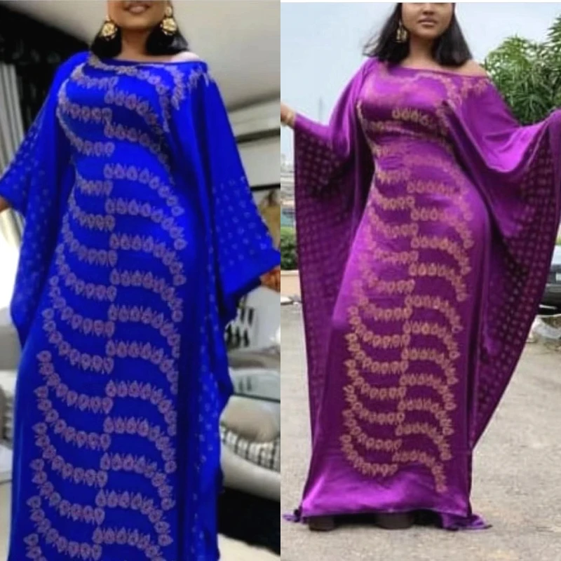 Африканские женские вечерние коктейльные платья Дашики Дубай Блестящий Алмаз