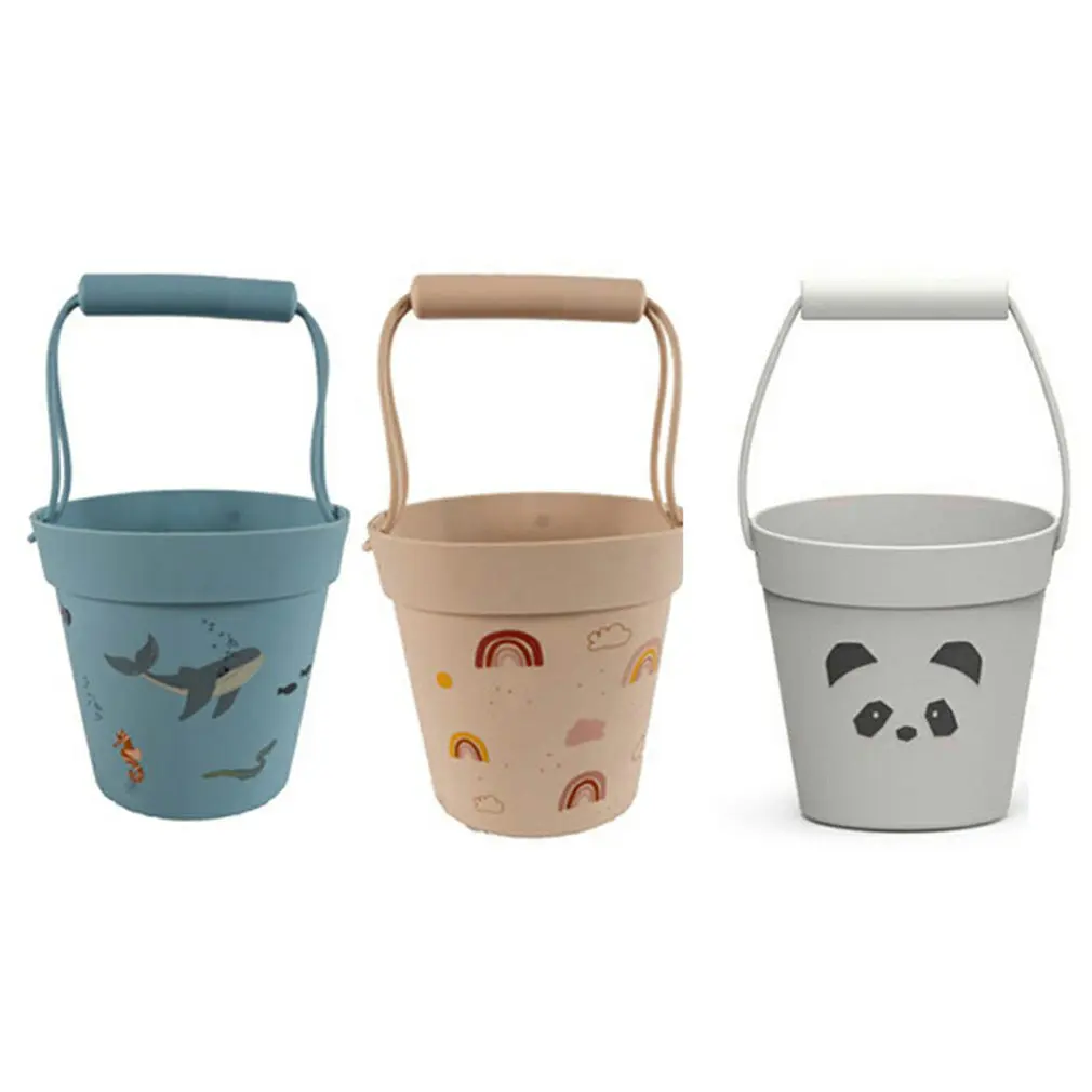 

6pcs Silicone Children Beach Toys Kit Kids Summer Digging Sand Tool With Shovel Molds Water Game Play Outdoor Toy Set