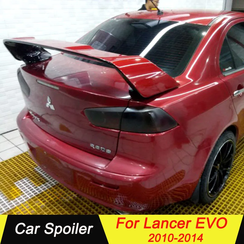 Спойлер из АБС пластика для Mitsubishi LANCER EVO 2010 2014|Спойлеры и крылья| |