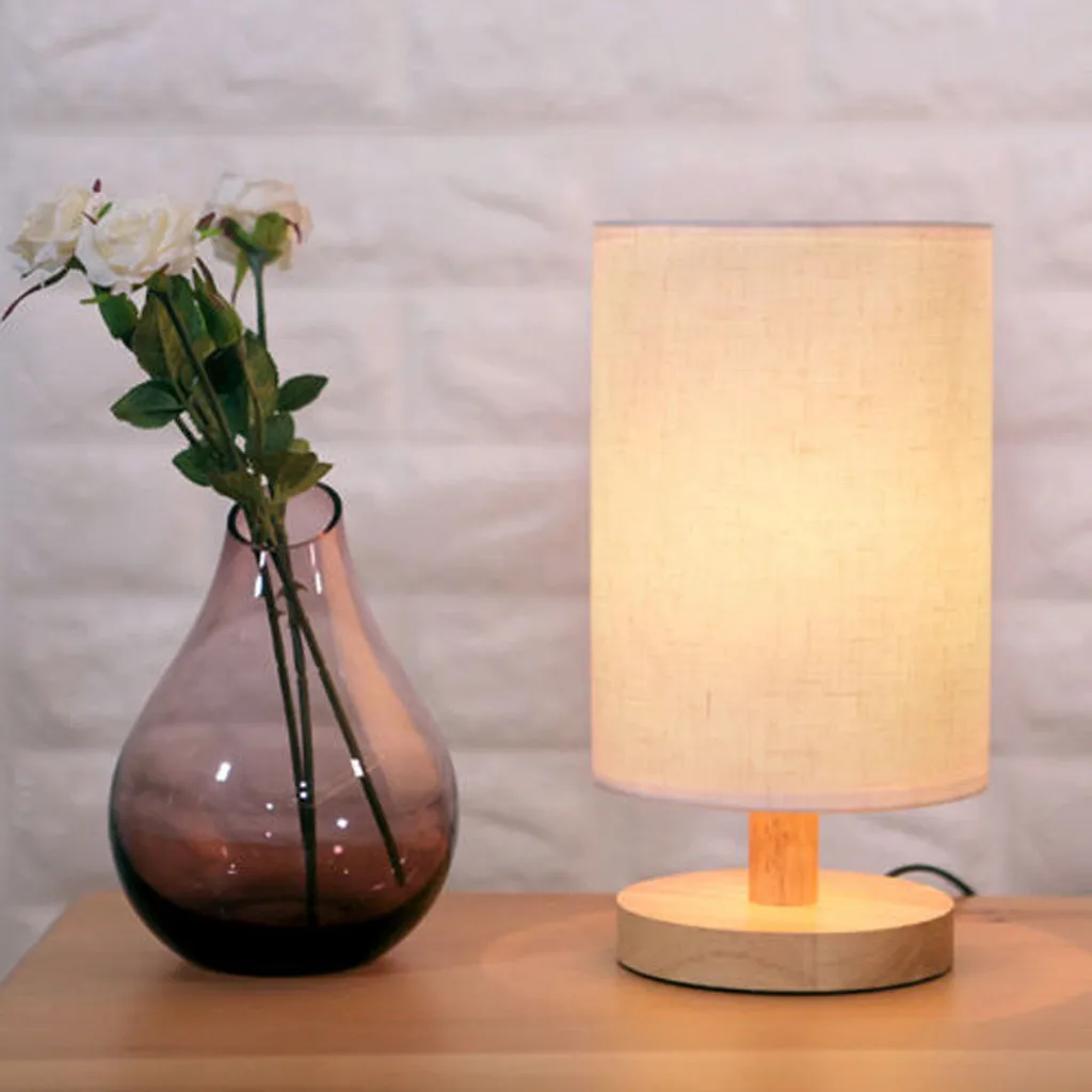 Прикроватная лампа светильник лампочка теплого белого света с регулируемой