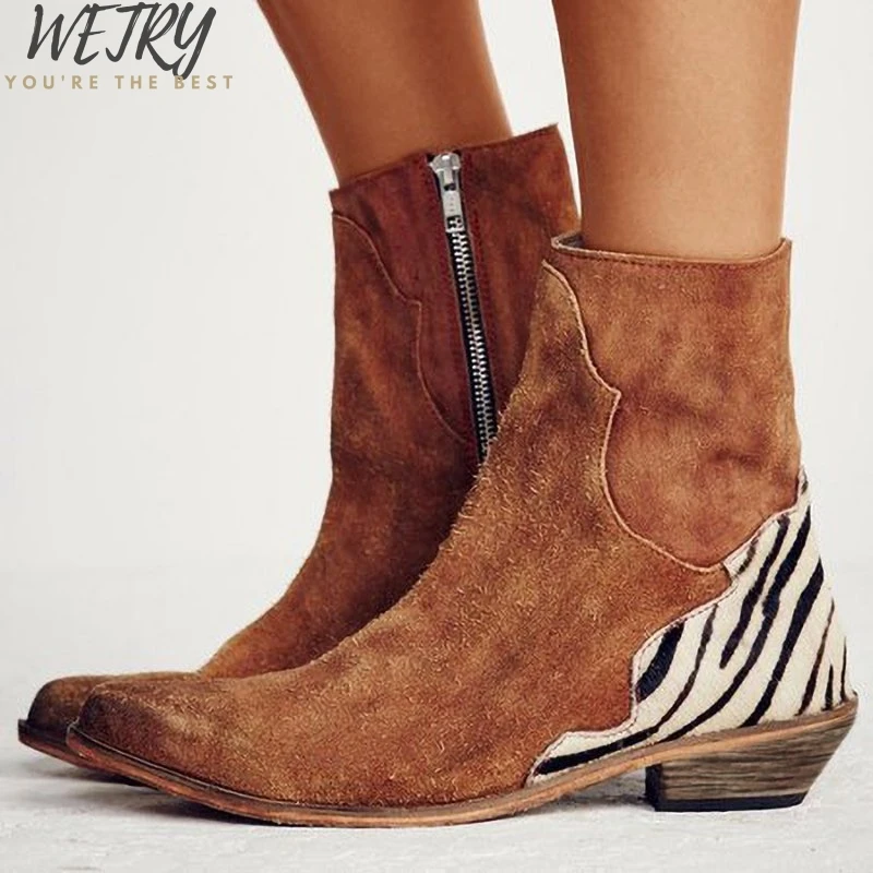 Женские сапоги до колена с заклепками в стиле ретро кожаные длинные ручной