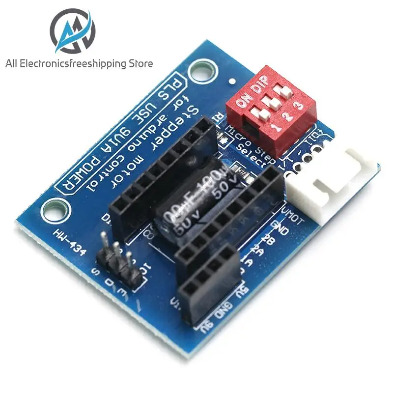 3D принтер шаговый двигатель драйвер управления расширение щит доска для A4988 DRV8825 |