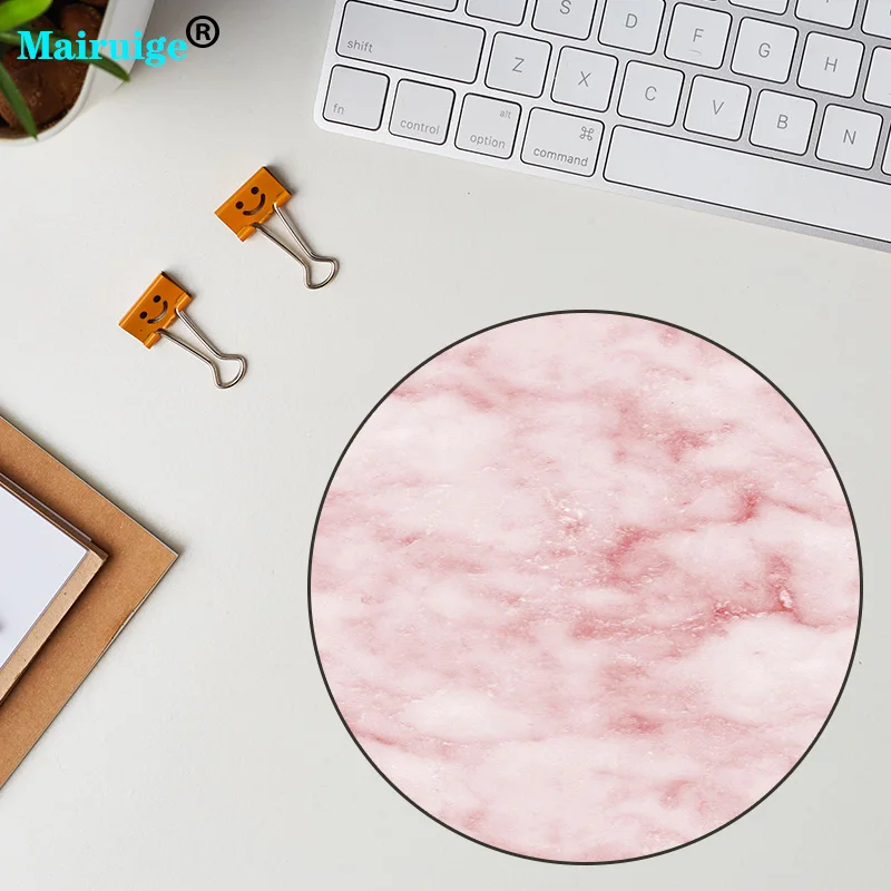 Коврик для мыши XGZ с круглым мраморным рисунком коврик 20 х20 см 22 х22 блокировкой