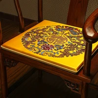 classic fine embroidery chinese joyous seat cushion sofa dining chair non slip pad office home decor armchair sitting mats