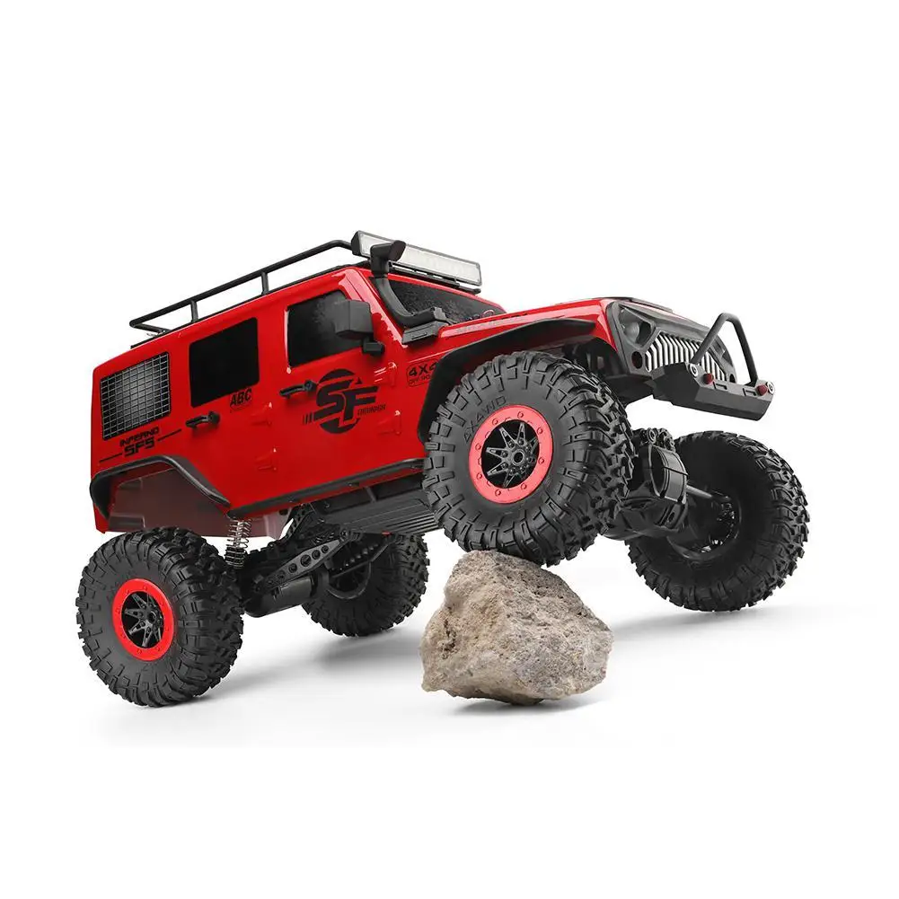 

Wltoys 104311 1/10 2.4G 4WD Rc Car Rock Crawler Climbing Vehicle W/LED Light RTR Model High Speed Off-Road Trucks Toy