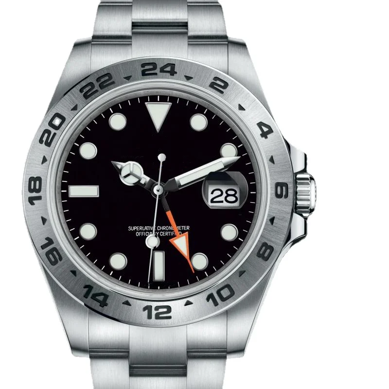 

Часы мужские механические с браслетом из нержавеющей стали