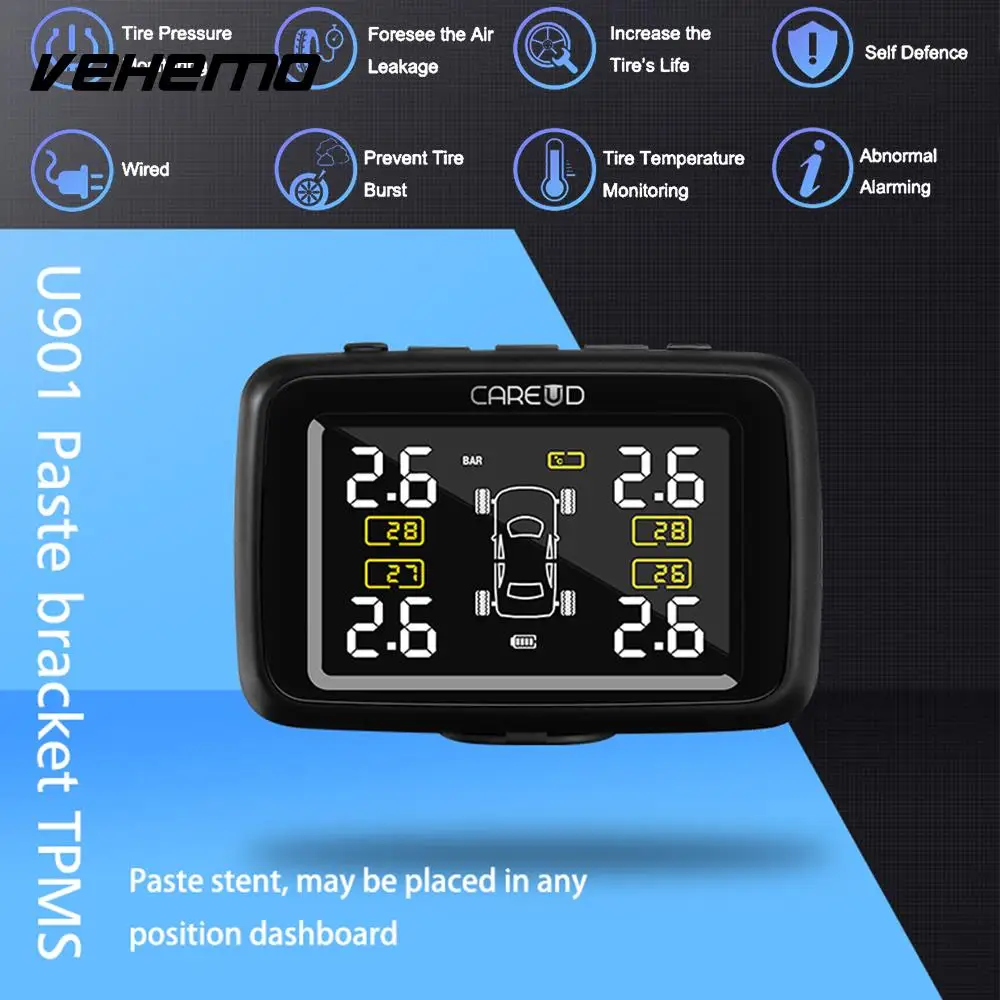 

2020 Tire Pressure Monitoring System Tire Pressure Alarm 8.0BAR NEW Tire Pressure Monitoring for Explosion Proof Solar Power