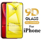 Защитное стекло 9D для iPhone X XS Max XR 11 Pro 12 Mini SE 2020, закаленное стекло для iPhone 6 6S 7 8 Plus, защитная пленка
