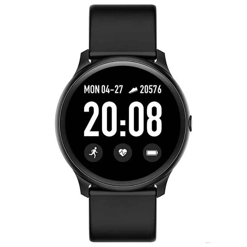 

New LYKRY KW19 Smartwatch Waterproof Rate Monitor Blood Women Sport Fitness Smart Watch HD Screen Touch Bluetooth Watch for Men