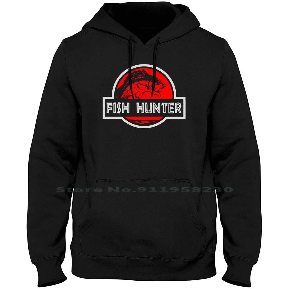 

Толстовка с капюшоном Fish Hunter для мужчин и женщин, свитер большого размера 6XL, хлопок, иллюстрация популярных животных, Hunter, трендовый логотип, Hunt Fish Hot End Ny Me