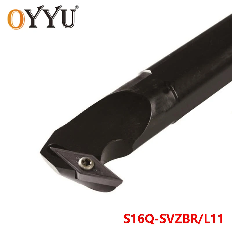 

OYYU 16mm SVZBR SVZBL S16Q-SVZBR11 Internal Turning Tool Holder S16Q-SVZBL11 CNC Carbide Inserts Shank Boring Bar use VBMT11