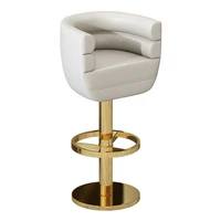 jewelry shop hotel cash register counter dedicated chair modern simple bar chair home bar stool high back