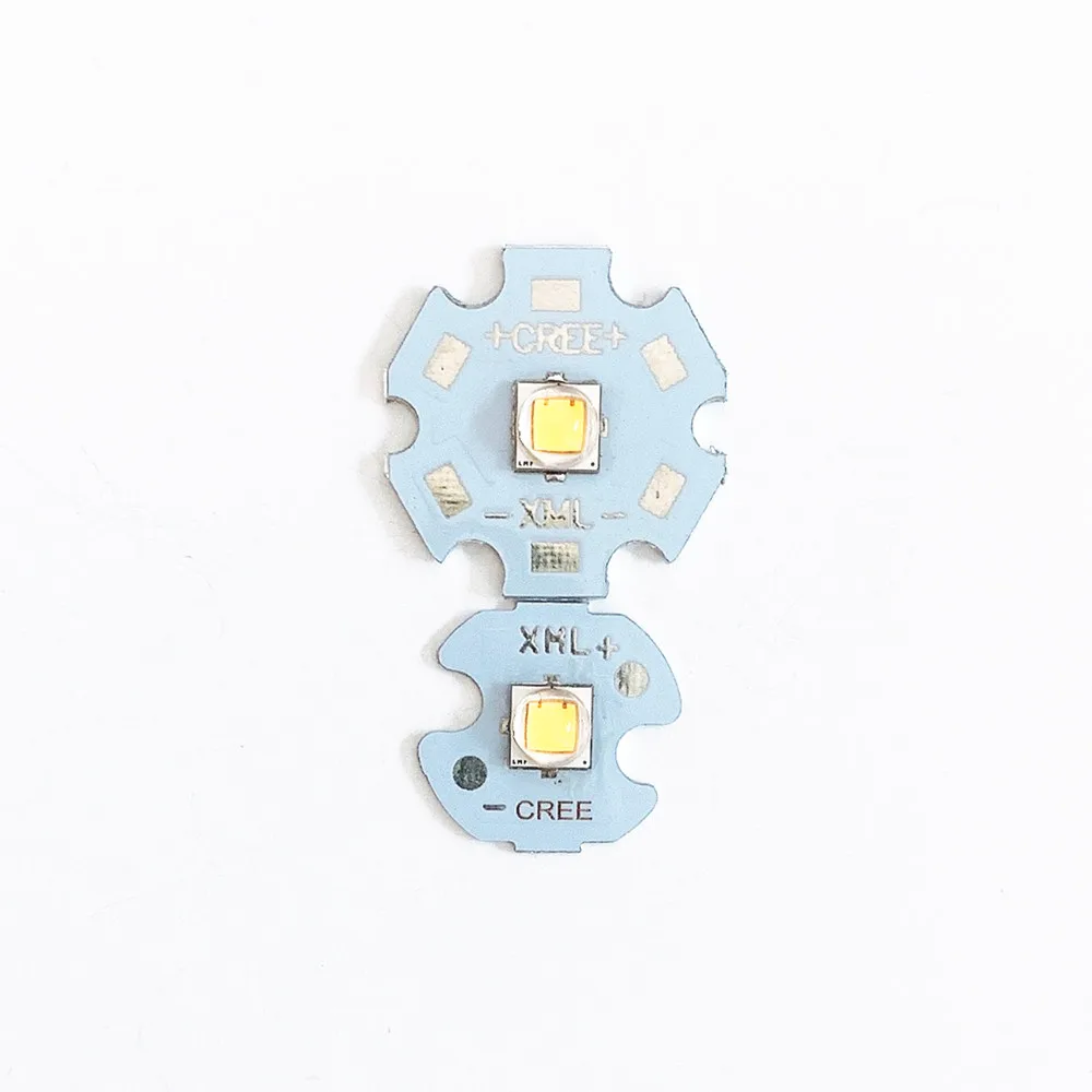 Светодиодный чип CREE XML L2 LED10W высокой мощности 10 шт. 16 мм 20 Печатная плата теплый