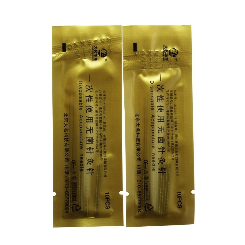 500 Одноразовые Иглы для иглоукалывания полу автоматическая небольшая упаковка