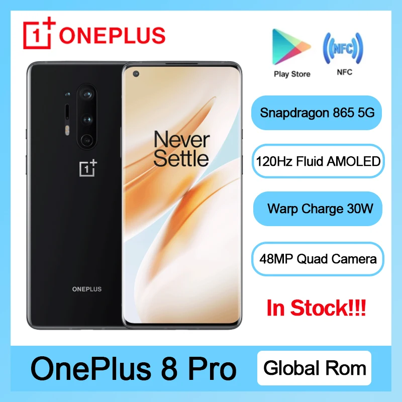 Глобальный Встроенная память Oneplus 8 pro 8pro 5G мобильный телефон 6 78 &quot8/12 Гб 128/256 ГБ