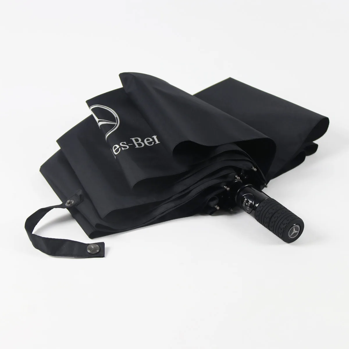 Автоматический зонт с логотипом автомобиля портативный Зонт от дождя для Mercedes Benz