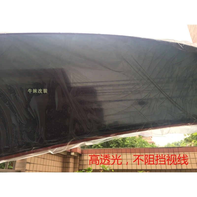 

for Subaru Impreza WRX STI style roof spoiler PMMA material sun visor spoiler 2015-2018