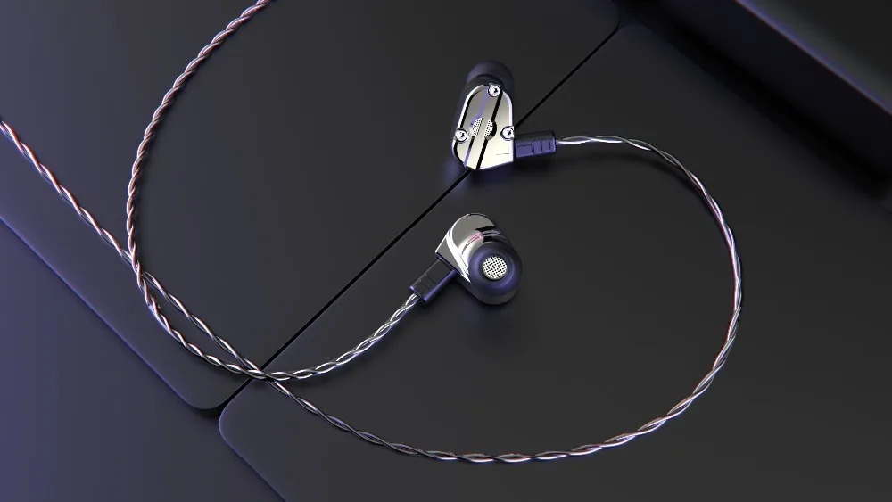 QT5 1DD+ 1BA гибридные наушники в ухо HIFI DJ монитор наушники ушные наушники гарнитура вкладыши для AS10 ZS10 ZST ZSN C10 C16 V80 V30 QT2 QT3