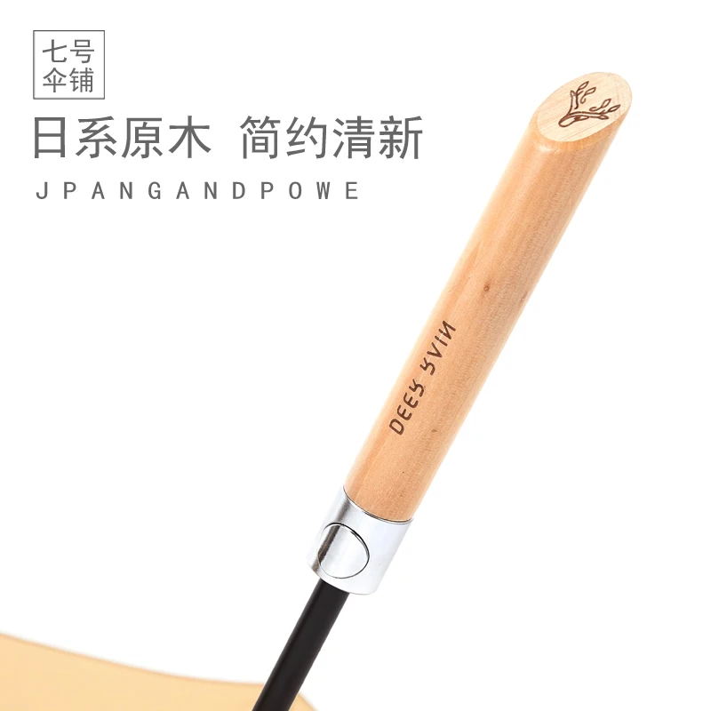 Деловой водонепроницаемый зонт Простой ветрозащитный Полуавтоматический для