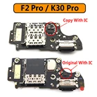 Оригинальная новая зарядная плата с USB-портом, гибкий кабель для Xiaomi Mi Poco F2 Pro 6 8 ГБ ОЗУ, док-разъем с микрофоном