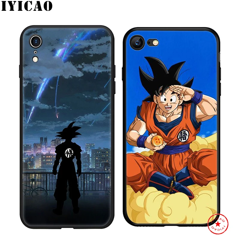 IYICAO Dragon Ball Z Супер мягкий чехол для iphone 11 Pro Xr Xs Max 6 6s 7 8 Plus 5 5S Se силиконовый TPU |
