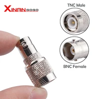 1pcs rf coaxia adapter tnc male plug to bnc female jack bnc to tnc connector for tv antenna