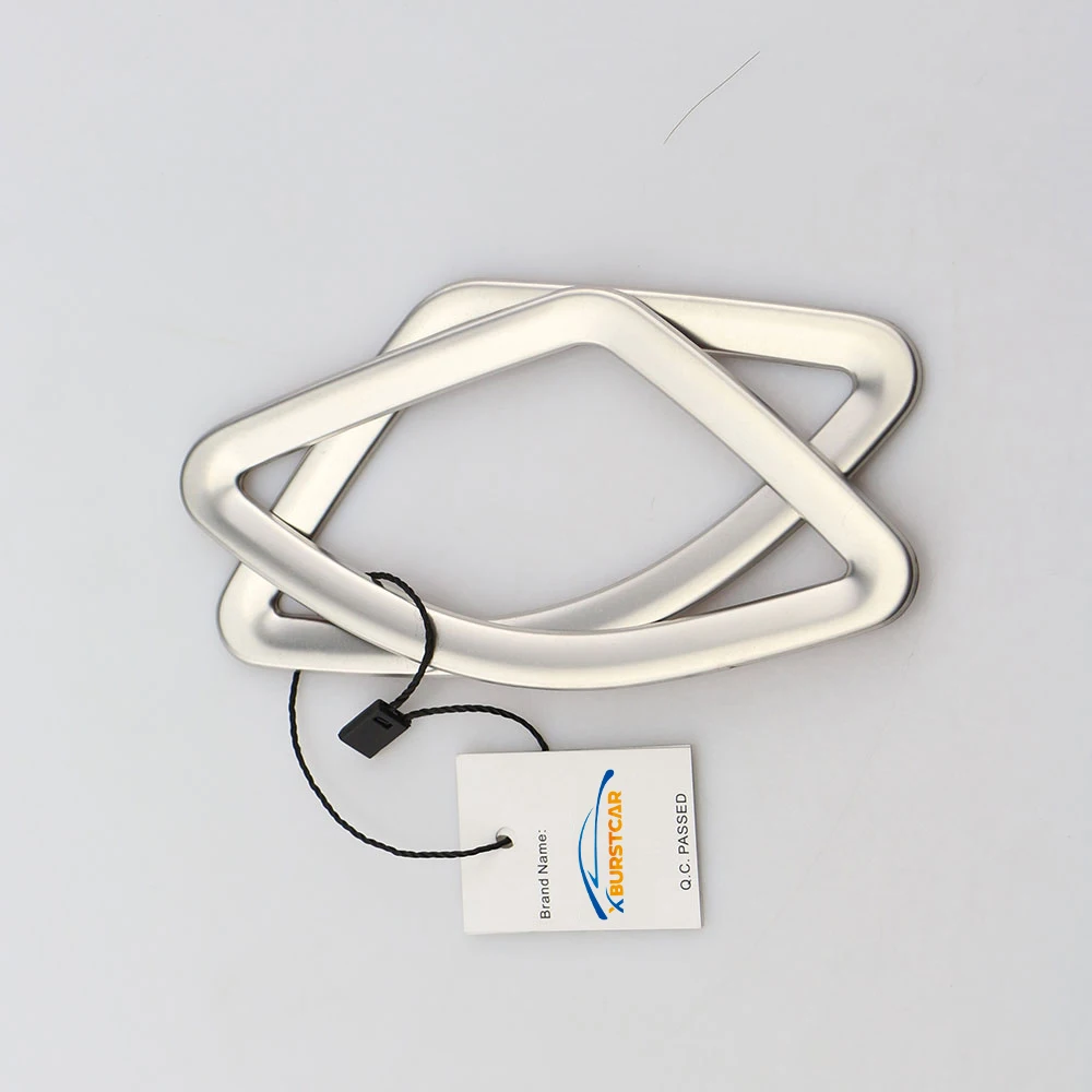 

Xburstcar Car Chrome Front Air Vent Cover Trim Air Conditioning Sticker for BMW X1 F48 2016 2017 2018 Stickers Accessories