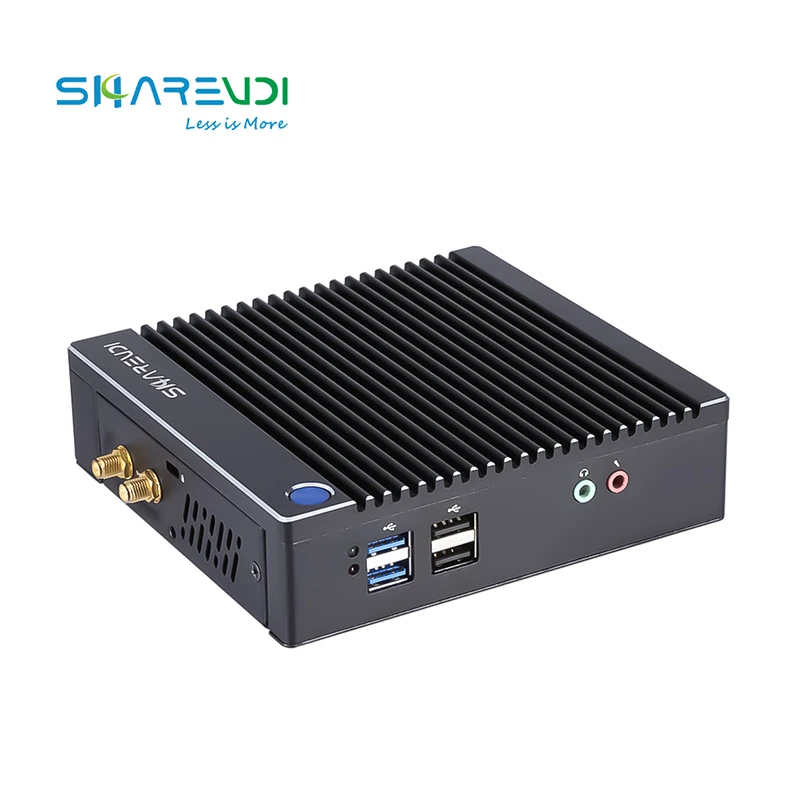 

Windows 10 Pro Mini PC Intel Celeron Dual-core 2.16GHz Micro Computer 4GB RAM 64GB mSATA WiFi BT 4.0 Dual HDMI Gigabit Ethernet