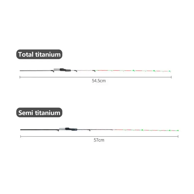 Рыболовная удочка из титанового сплава сменный наконечник для плота Сменное