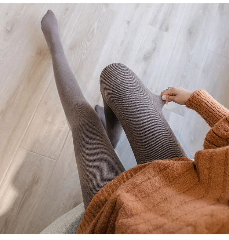 400g Large Size Plus Women Tights Pantyhose Sexy Tights Thicken Warm Winter Velvet Imitation black Thick Girls Stockings 070
