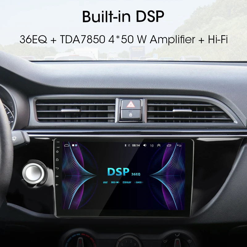 Jansite R9 10 &quotАвтомагнитола для KIA RIO 4 2017 4G Wifi 2G + 32G Android сенсорный экран gps Bluetooth