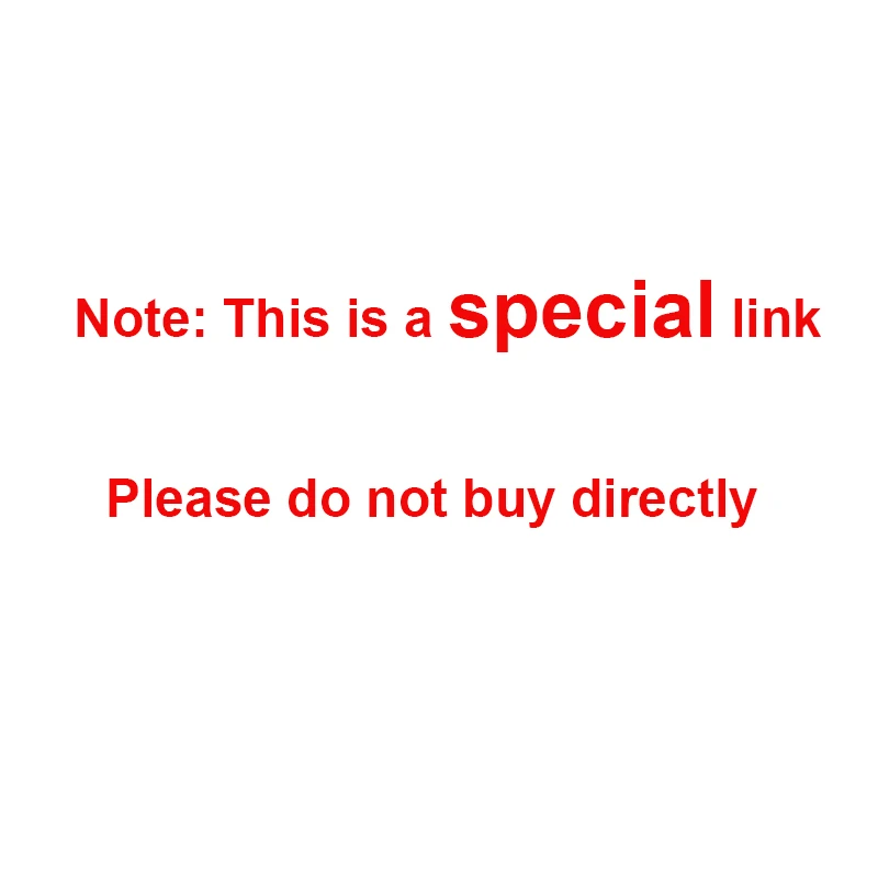 

Special link for extra fee