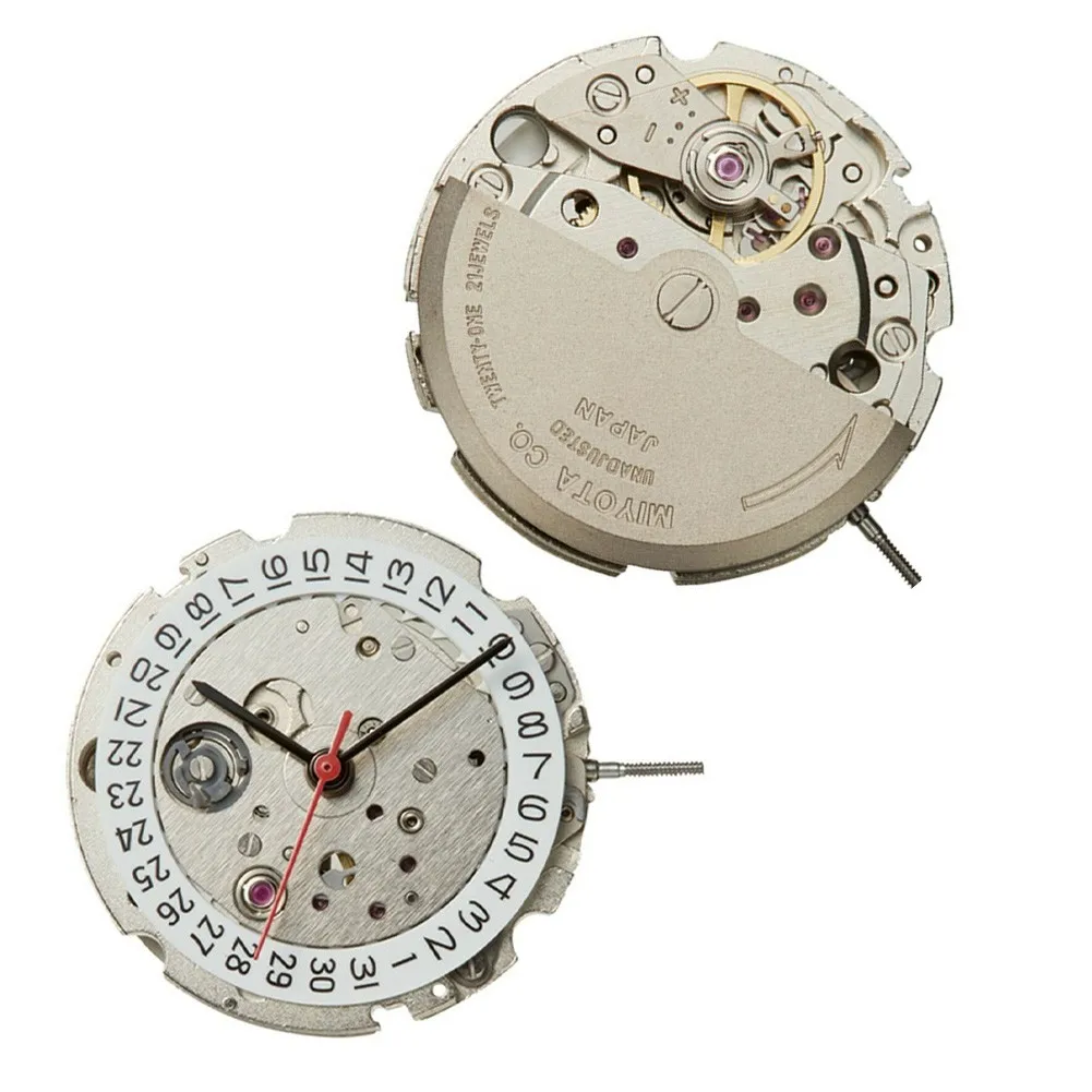 

Stainless Steel Watch Movement Domestic Miyota 8215 Japan Automatic Movement Accessories 3 Hands Date 3 - NEW