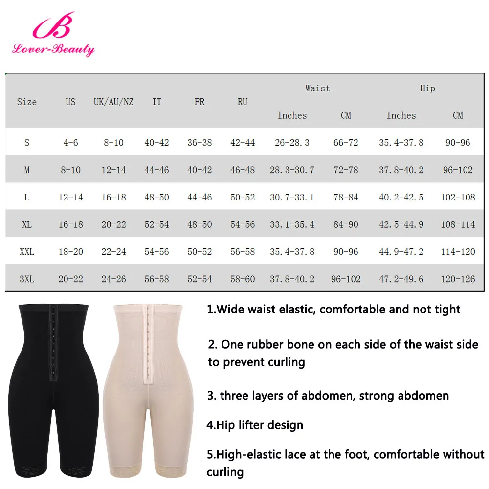 Lover Beauty Tummy Control трусики для похудения с высокой талией корсет тела нижнее белье