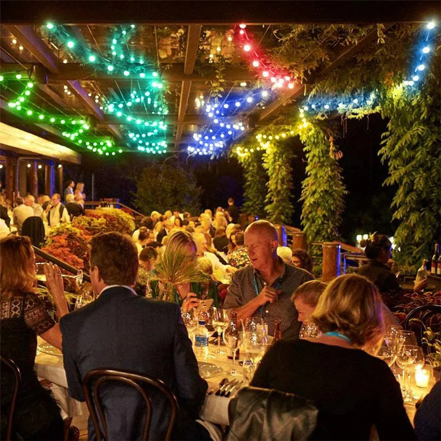 15 м светодиосветодиодный меняющая цвет гирлянда с дистанционным управлением