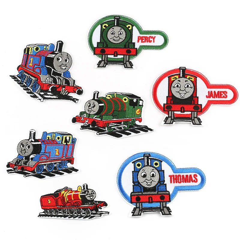 Малыш Дети Любимый аниме мультфильм Поезд патч личности вышитые ткани DIY