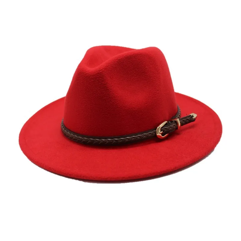OZyc осенне-зимняя Мужская Шляпа fedora Классическая sombrero пушистый головной платок Шерстяная кепка солнцезащитный козырек для мальчиков Высокое качество шапки bone